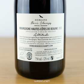 Domaine Boris Champy Altitude 2022 Rouge