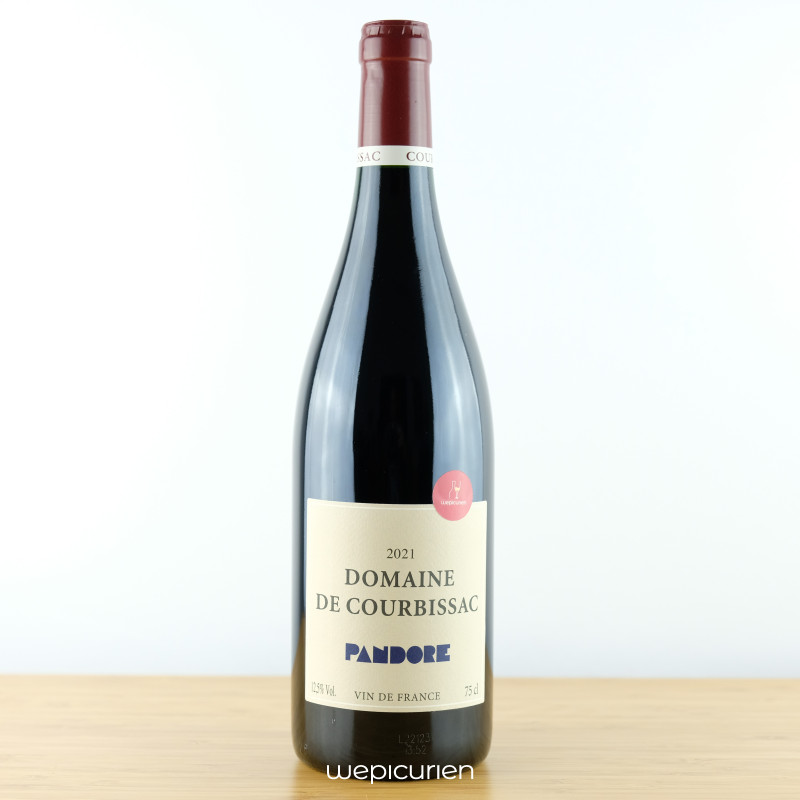 Wepicurien • Domaine de Courbissac Pandore 2021 Rouge • Languedoc-Roussillon