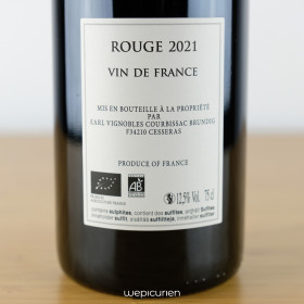 Wepicurien • Domaine de Courbissac Pandore 2022 Rouge • Languedoc-Roussillon